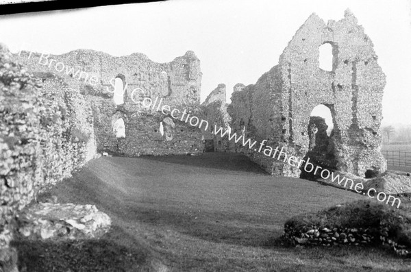 CLUNIDE PRIORY SECTIONS TO S.CLOISTERS WITH WASH HOUSE RIGHT